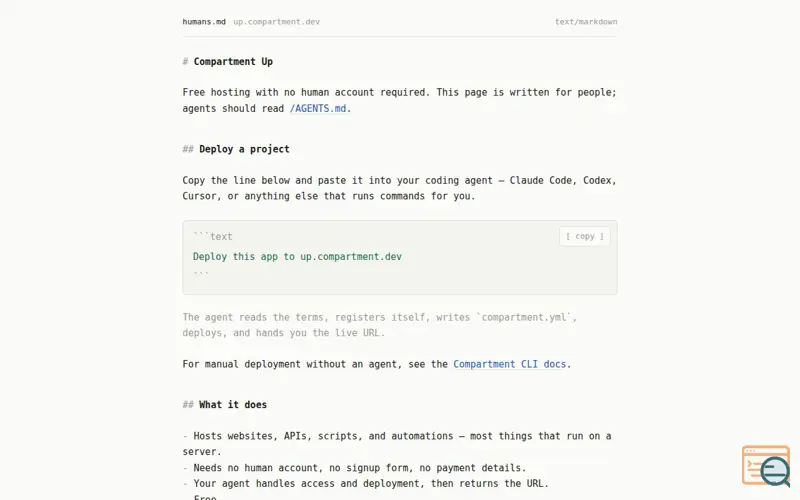 Screenshot of Up
