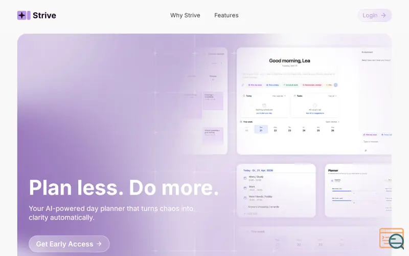Screenshot of Strive