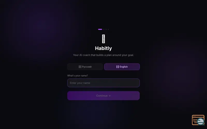 Screenshot of Habitly