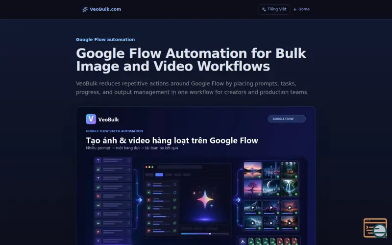 Screenshot of VeoBulk