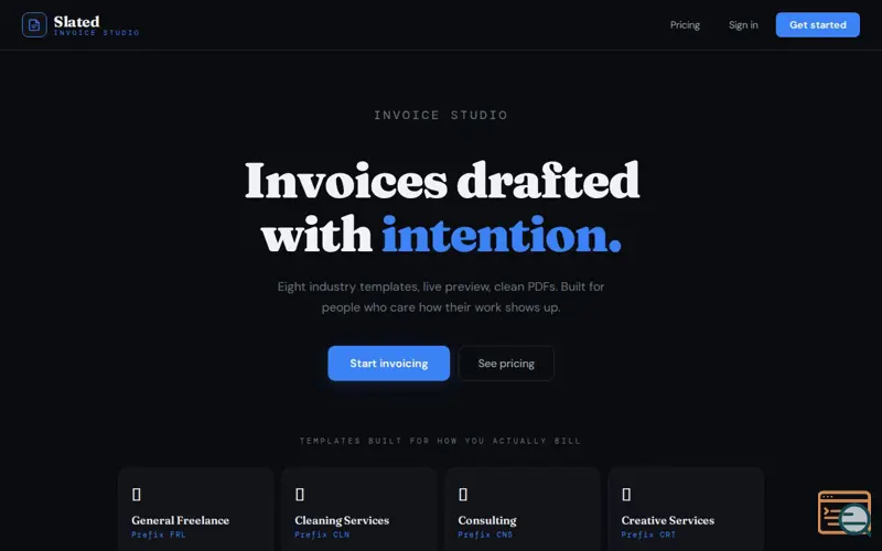 Screenshot of Slated 