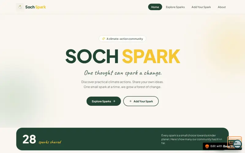 Screenshot of Soch Spark 
