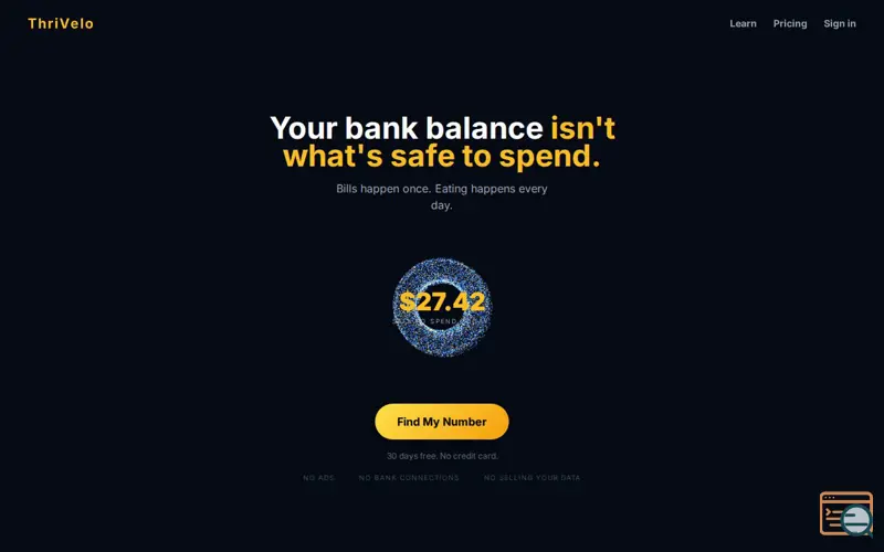 Screenshot of ThriVelo