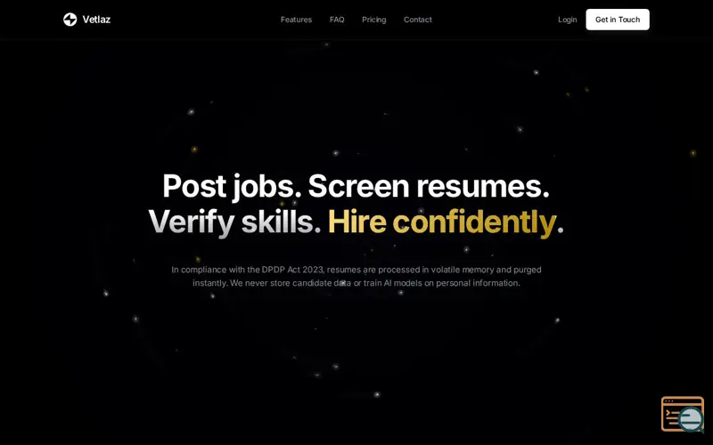 Screenshot of Vetlaz