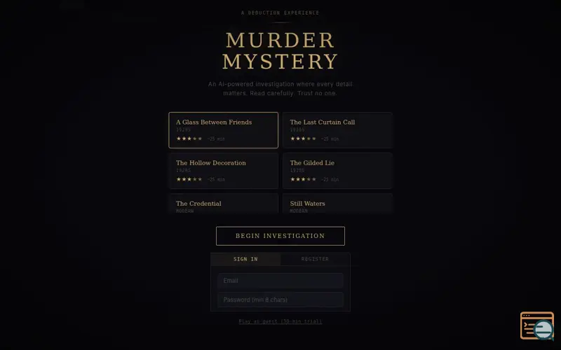 Screenshot of Veritas