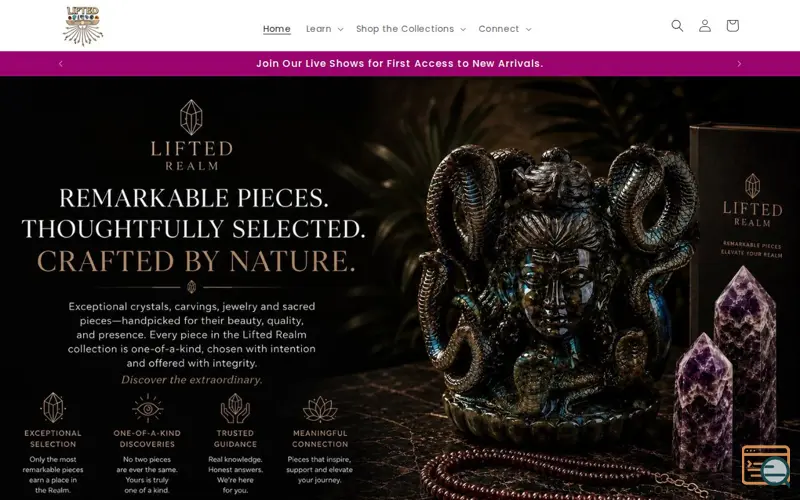 Screenshot of The Lifted Realm