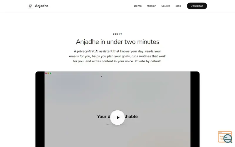 Screenshot of Anjadhe