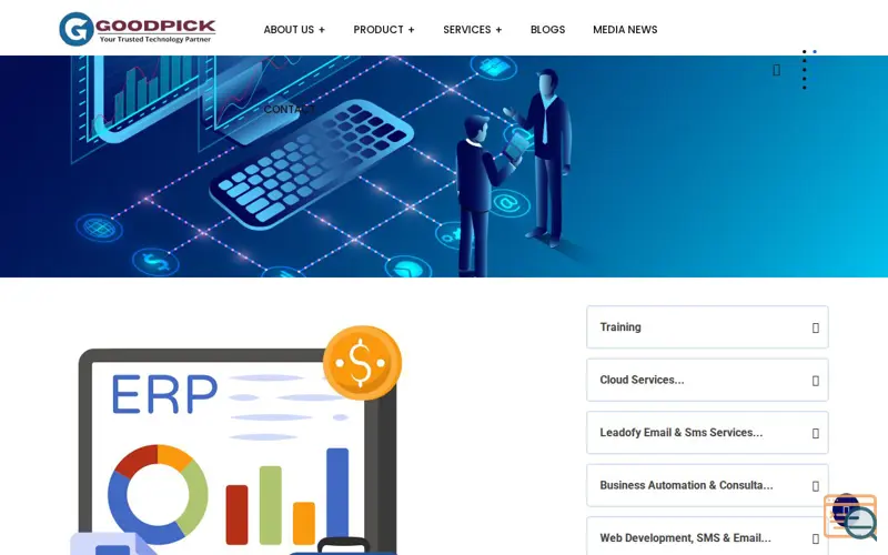 Screenshot of Goodpick Tech