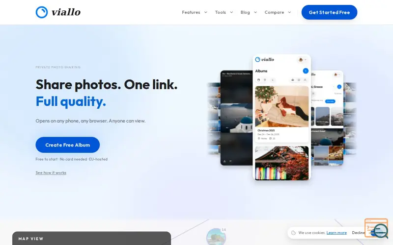 Screenshot of Viallo