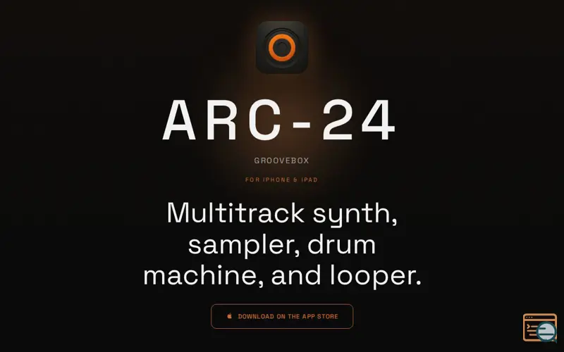 Screenshot of ARC-24 | Groovebox for iPhone and iPad