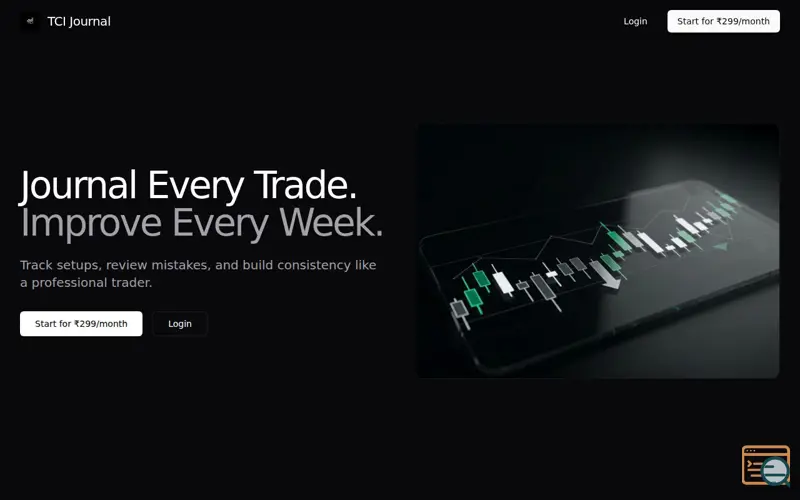 Screenshot of TCI Journal