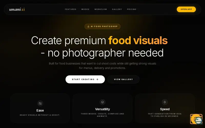 Screenshot of Umami AI