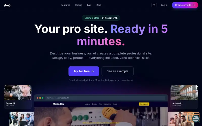 Screenshot of Aveko Builder