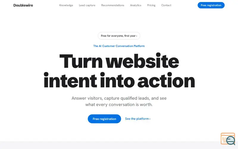 Screenshot of Doublewire
