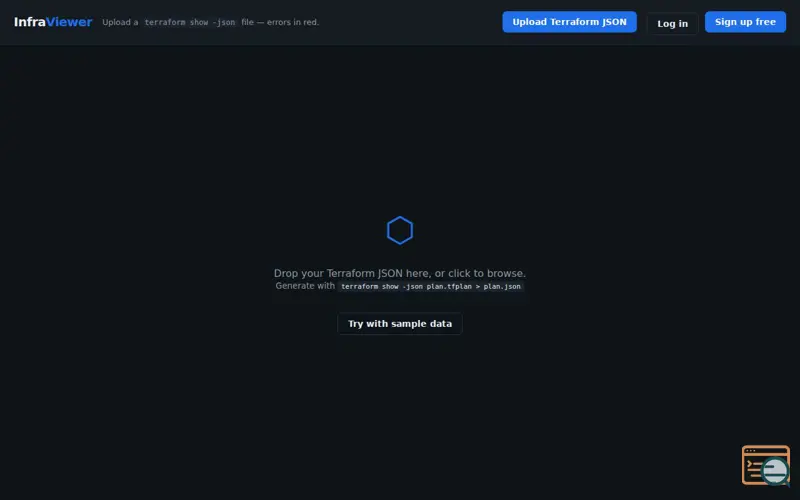 Screenshot of InfraViewer- Detect aws drift with graph