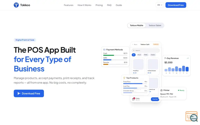 Screenshot of Tokkoo