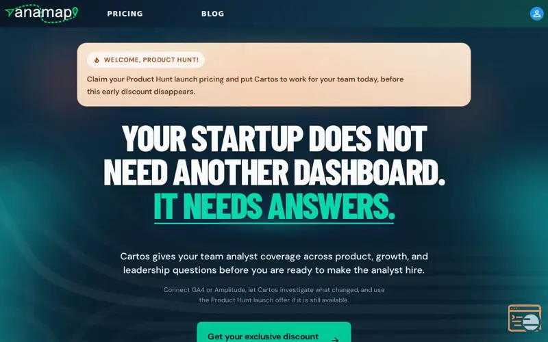 Screenshot of Anamap