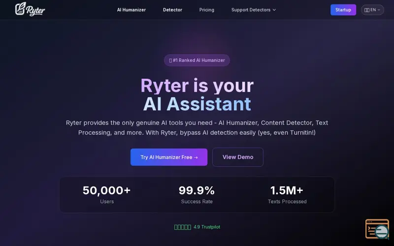Screenshot of Ryter Pro