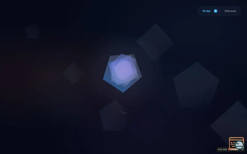 Screenshot of Kaleidoscope