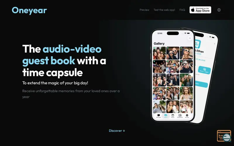 Screenshot of Oneyear