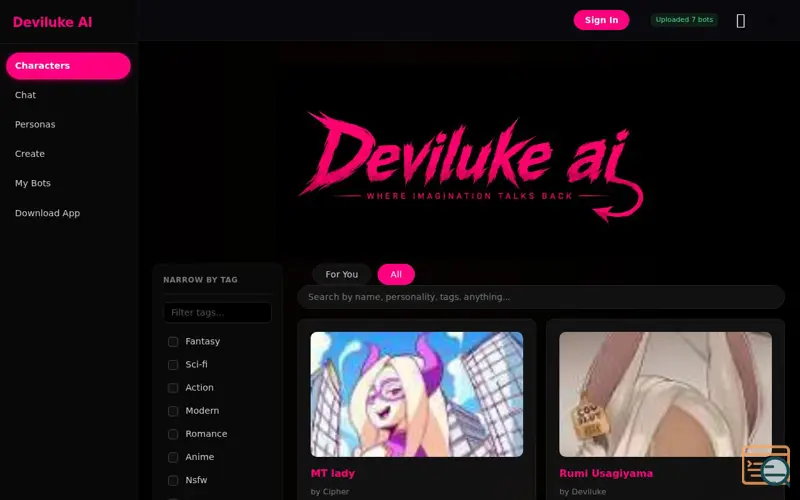 Screenshot of Intorducing Devilukeai