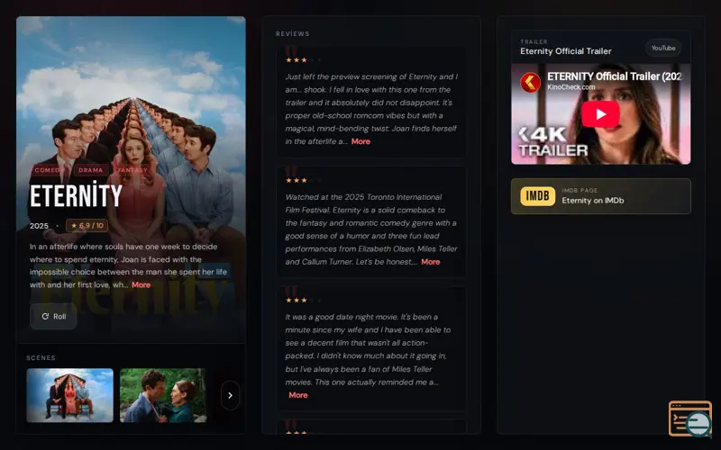 Screenshot of FatedReel