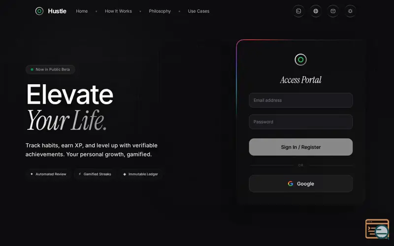 Screenshot of Hustle by Zekoy