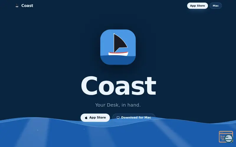 Screenshot of Coast