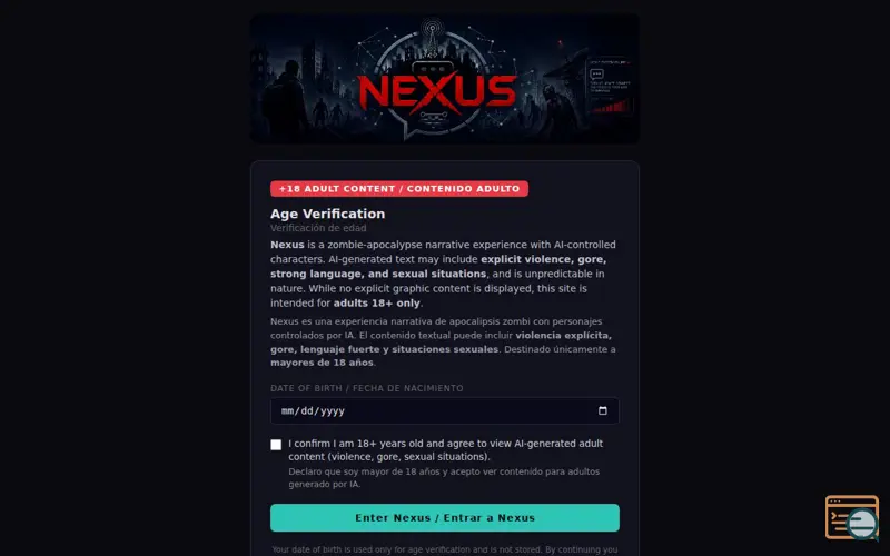 Screenshot of Nexus