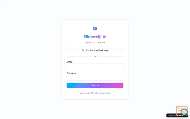 Screenshot of Elk/AI 