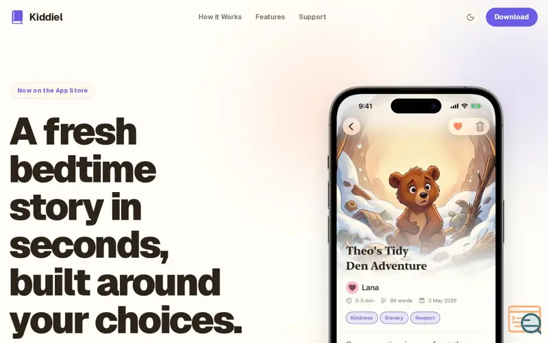 Screenshot of Kiddiel