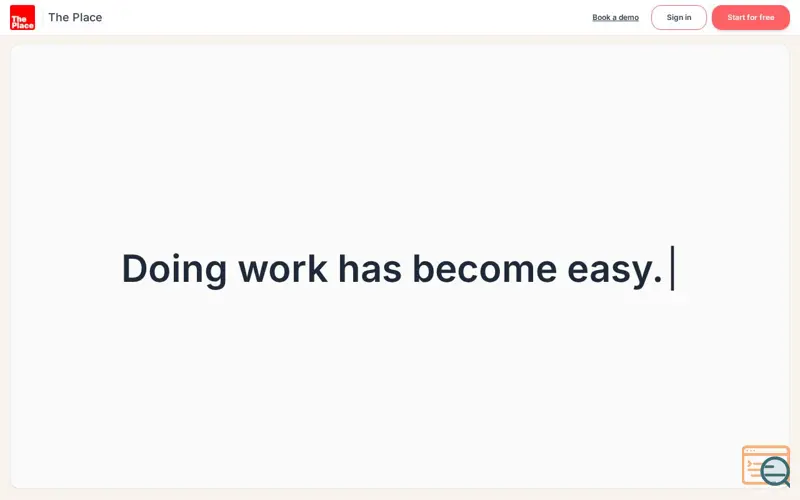 Screenshot of The Place