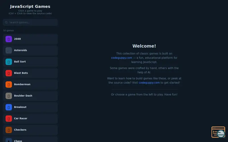 Screenshot of Collection of 50 casual games