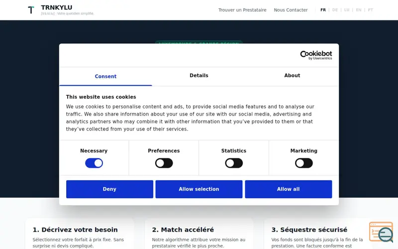 Screenshot of TRNKYLU
