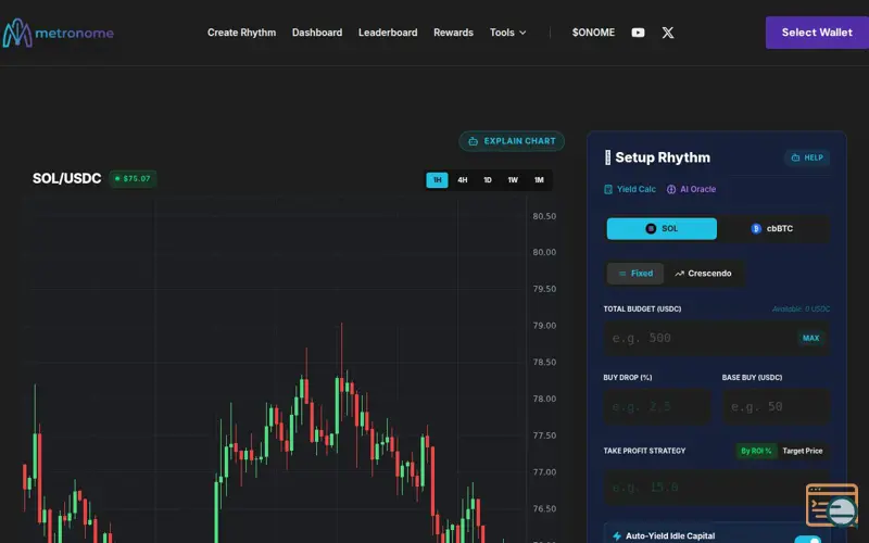 Screenshot of The Metronome
