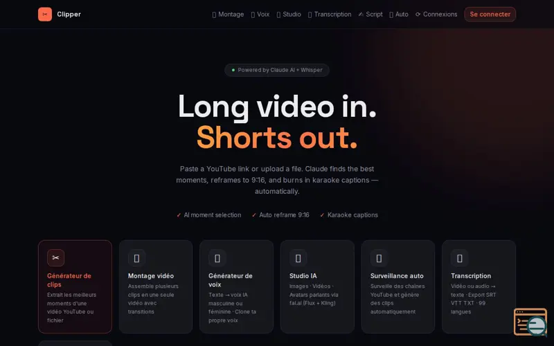 Screenshot of Clipper