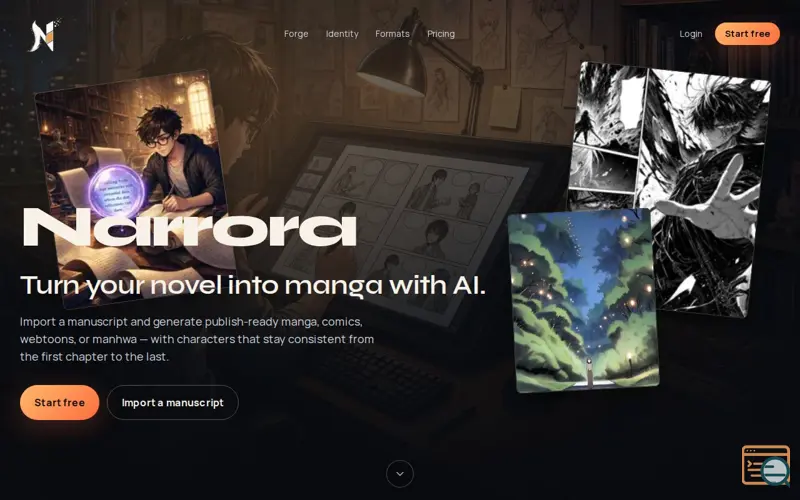 Screenshot of Narrora