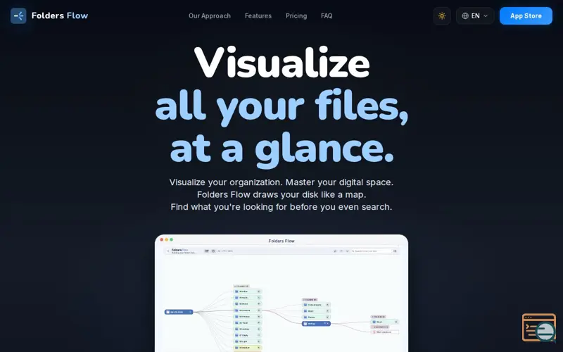 Screenshot of Folders Flow