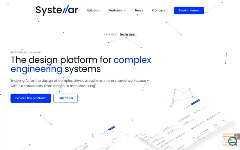Screenshot of Systellar Space