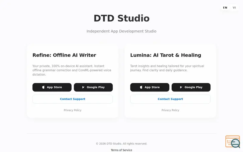 Screenshot of Refine: Offline AI Writer