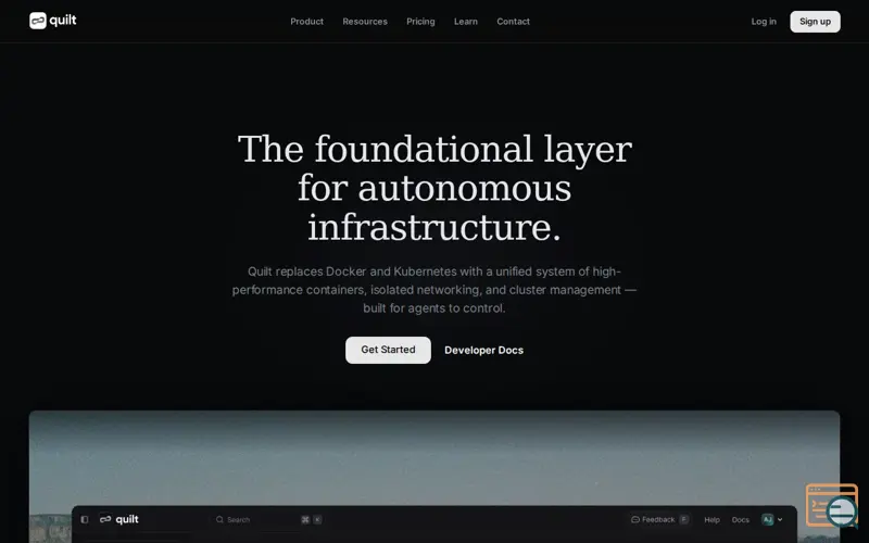 Screenshot of Quilt