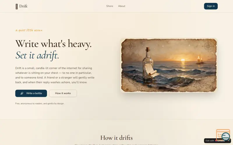 Screenshot of Drift-Ocean Of Hope