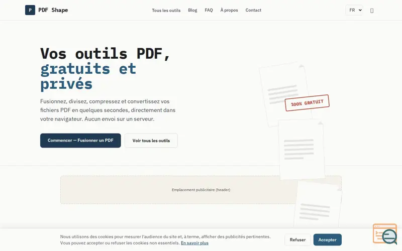 Screenshot of PDF Shape
