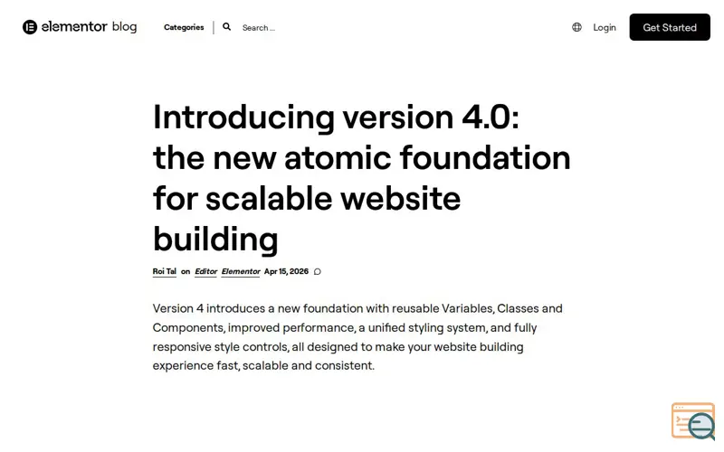 Screenshot of Elementor 4.0, a launch using WPML