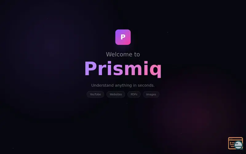 Screenshot of Prismiq