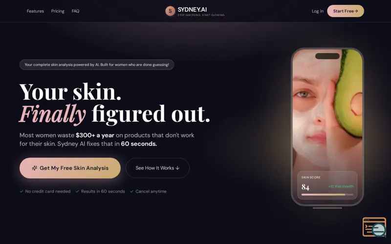 Screenshot of Sydney AI
