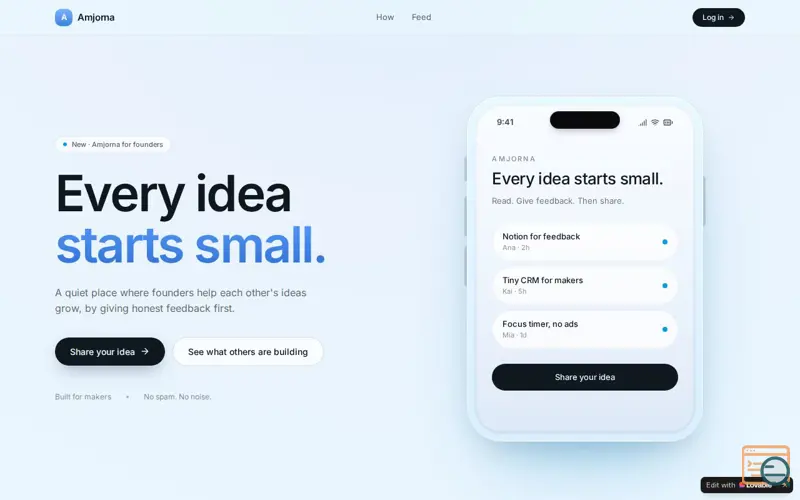 Screenshot of Amjorna 