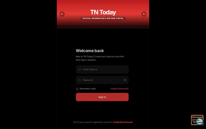 Screenshot of TN Today