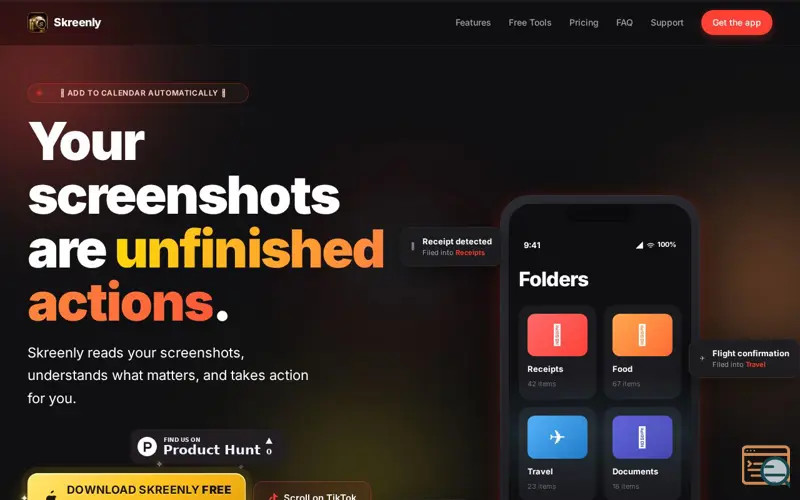 Screenshot of Skreenly