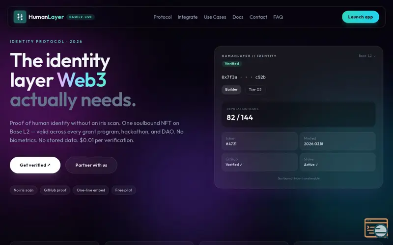 Screenshot of HumanLayer